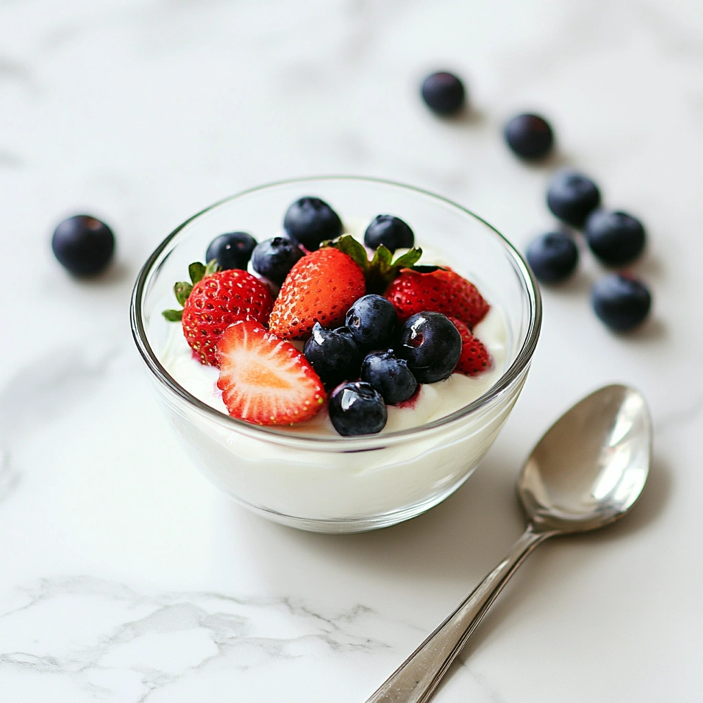 Йогурт з ягодами